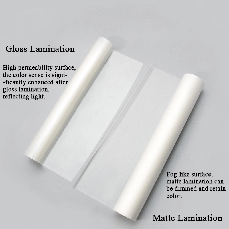Skillnaden mellan matt och blank laminering
