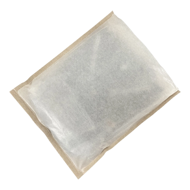 Har du någonsin sett en papperspåse gjord av en kombination av kraftpapper och glasfack?