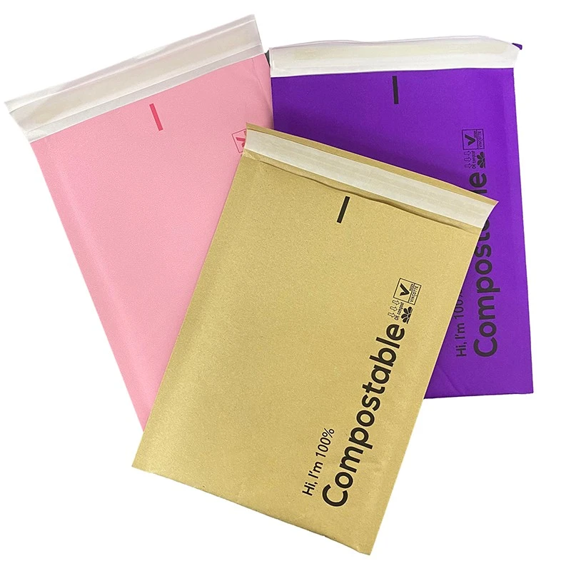 Biologiskt nedbrytbara Kraft Paper Bubble Påsar - Pioneering Sustainable Packaging Solutions