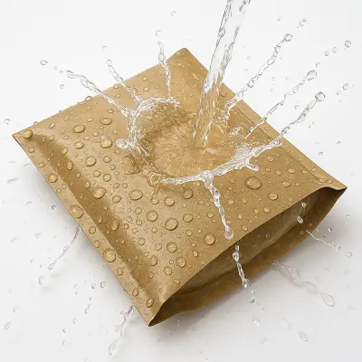 Anpassad vattentät och tårresistenta Kraft Paper PA iS: den nya ekovänliga förpackningstrenden