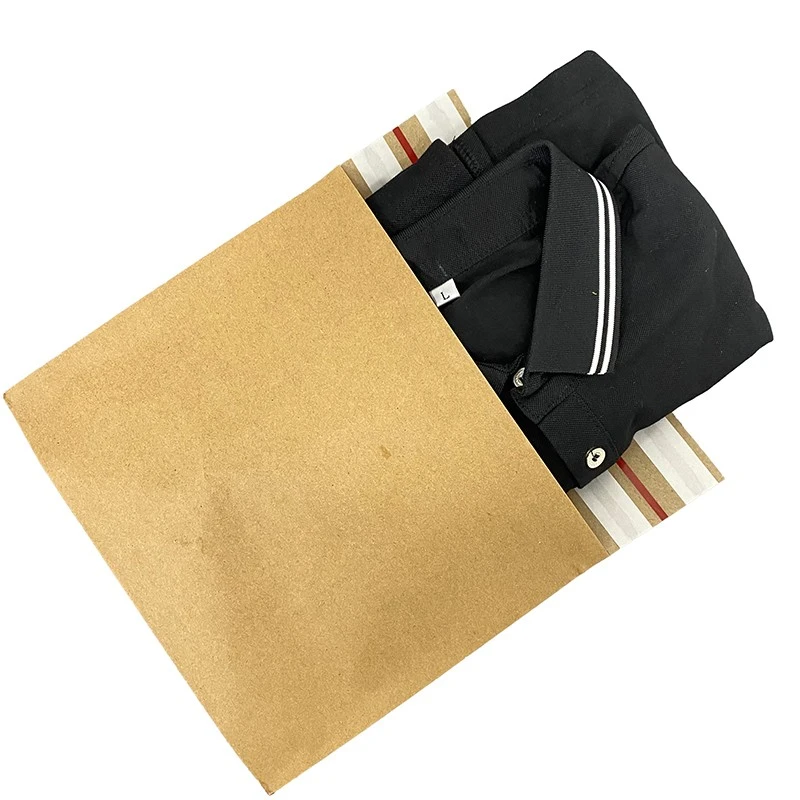 Zeal X -lansering av Kraft Paper Bag med dubbelhäftande remsa