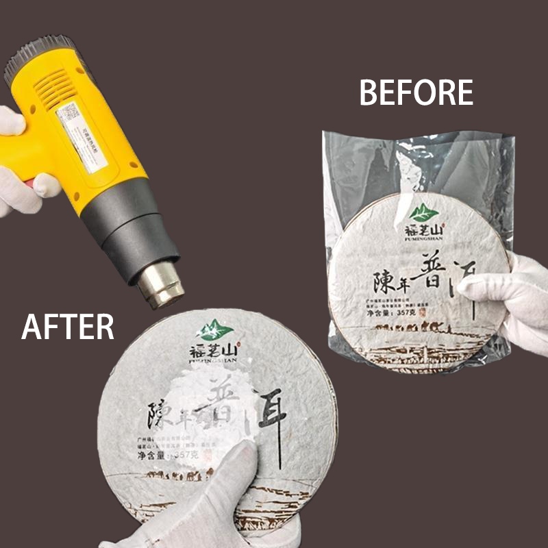 PVC/POF anpassade krymppåsar