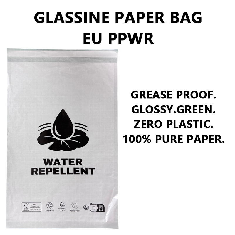 Zeal X introducerar vattenavvisande glasinpapperspåsar för plastfria förpackningar och EU:s PPWR-marknadsbehov