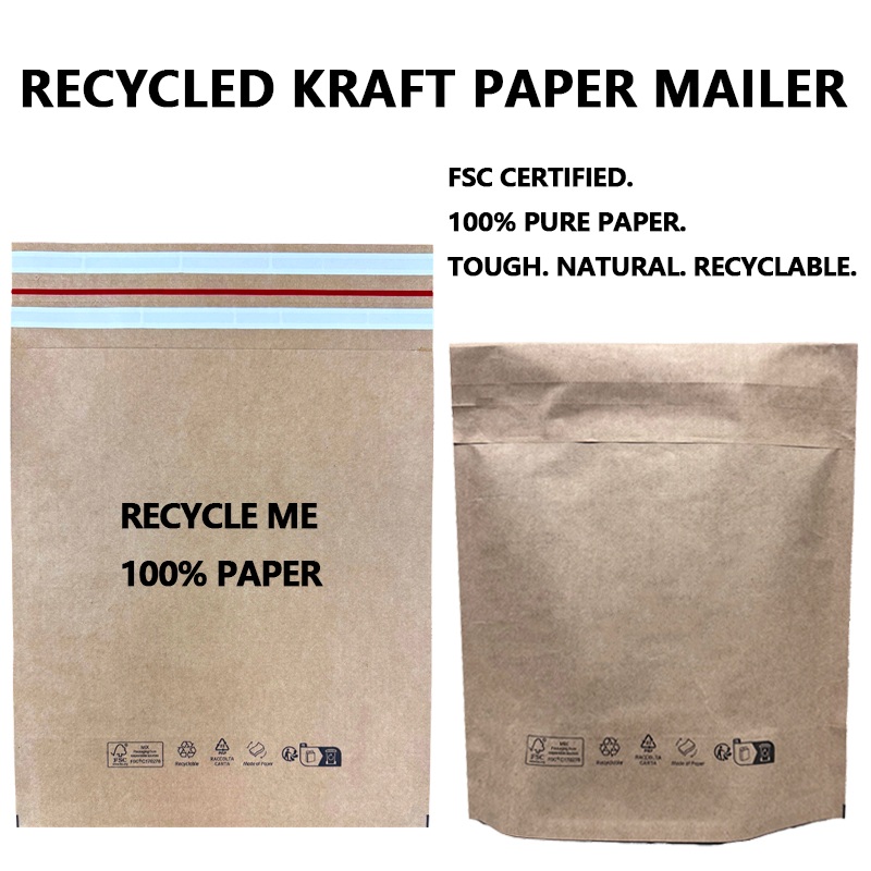 Anpassad expanderbar kraftpapperspost med bottenkil och dubbelhäftande remsa