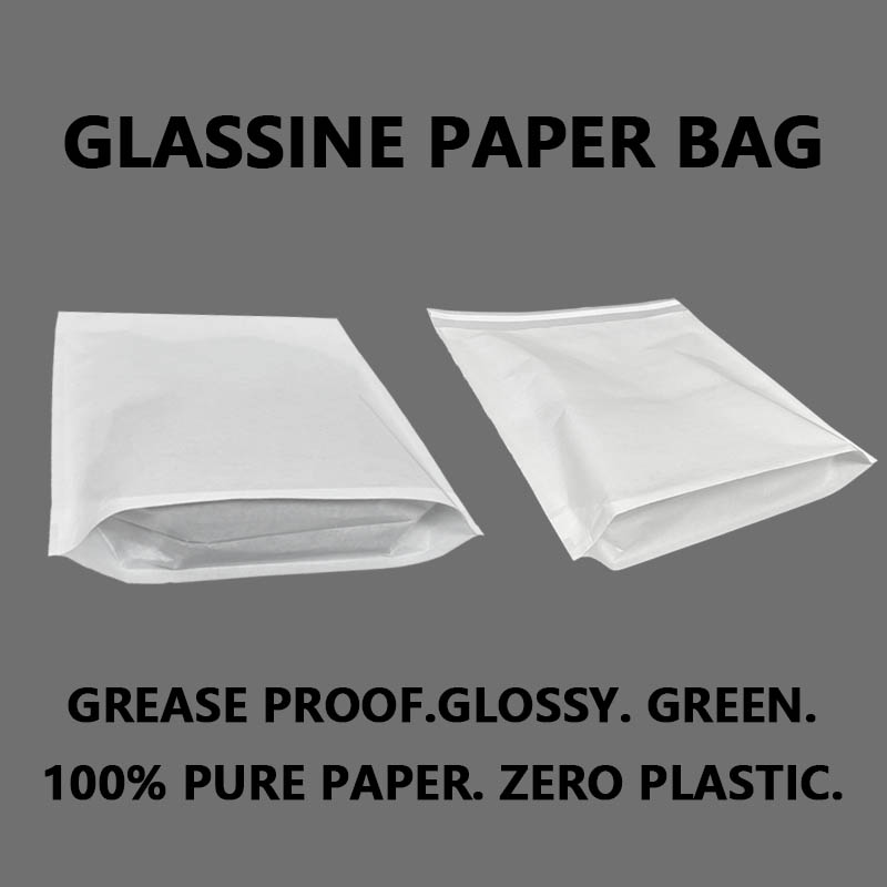 Anpassad återvinningsbar Glassine papperspåse