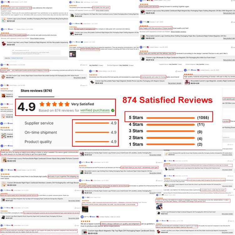 Recycled Kraft Paper Bag with Glassine Window