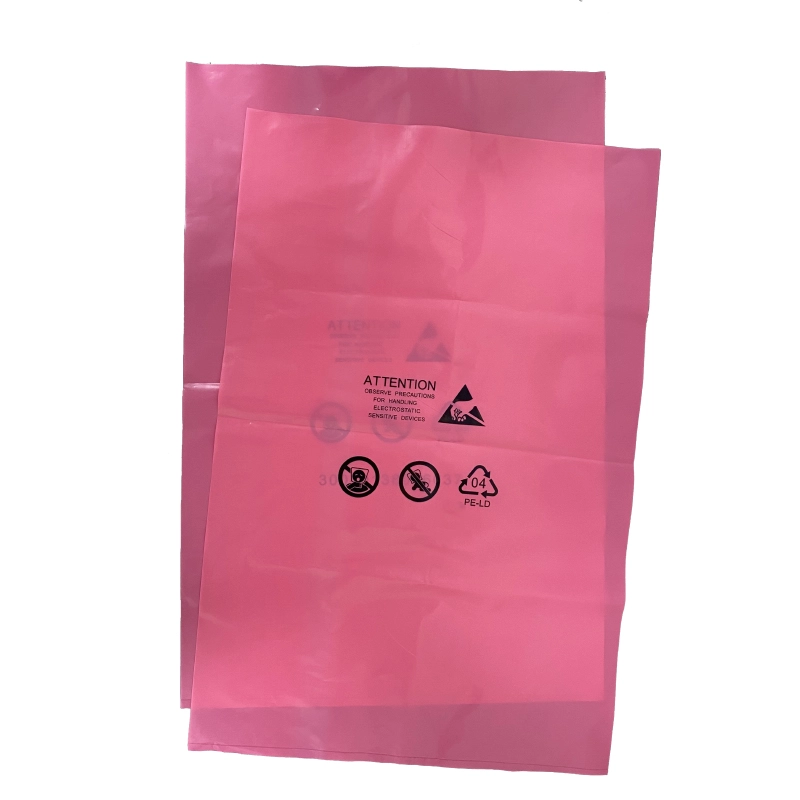 PE -rosa plastpåsar